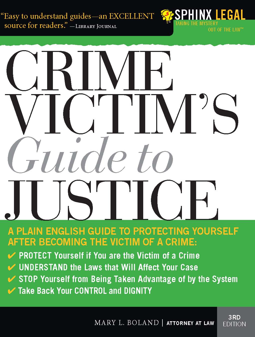 Title details for Crime Victim's Guide to Justice by Mary L. Boland - Available